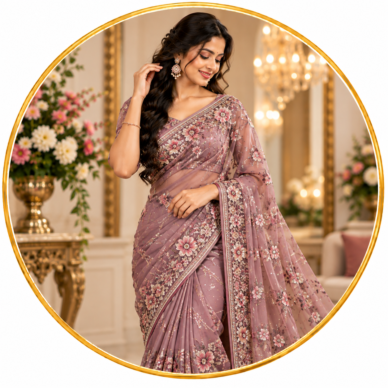 Partywear Sarees